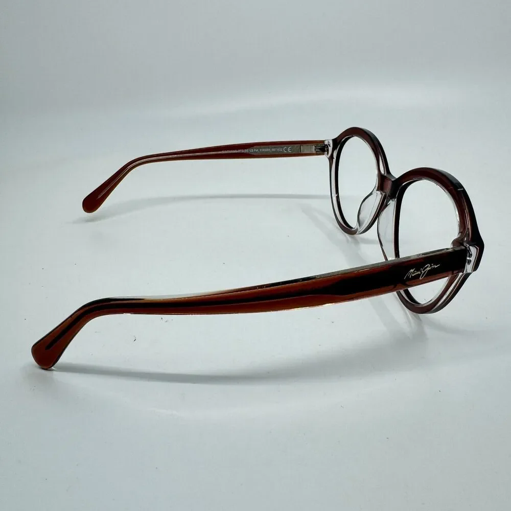 Maui Jim Sunglasses Frame Italy MJ828-25E MARIANA 55-18-140 Brown Crystal H11633